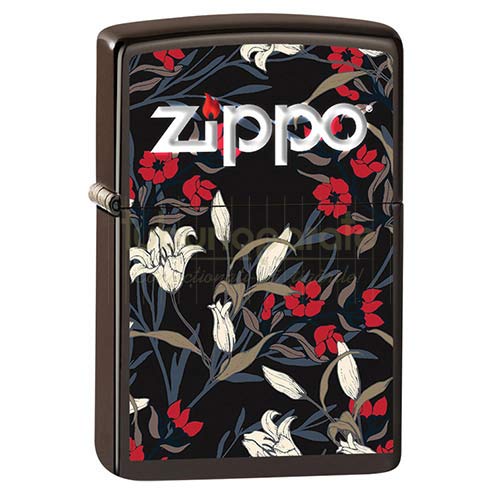 Bricheta cu benzina marca Zippo originala model Floral